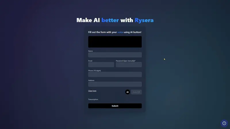 AutoNin AI Form Automation Tool, Voice-to-Form Filler, Speech Recognition, Faster-Whisper, Web Automation, HTML JavaScript Python Flask, Chemitha Sathsilu Portfolio, AI Projects
